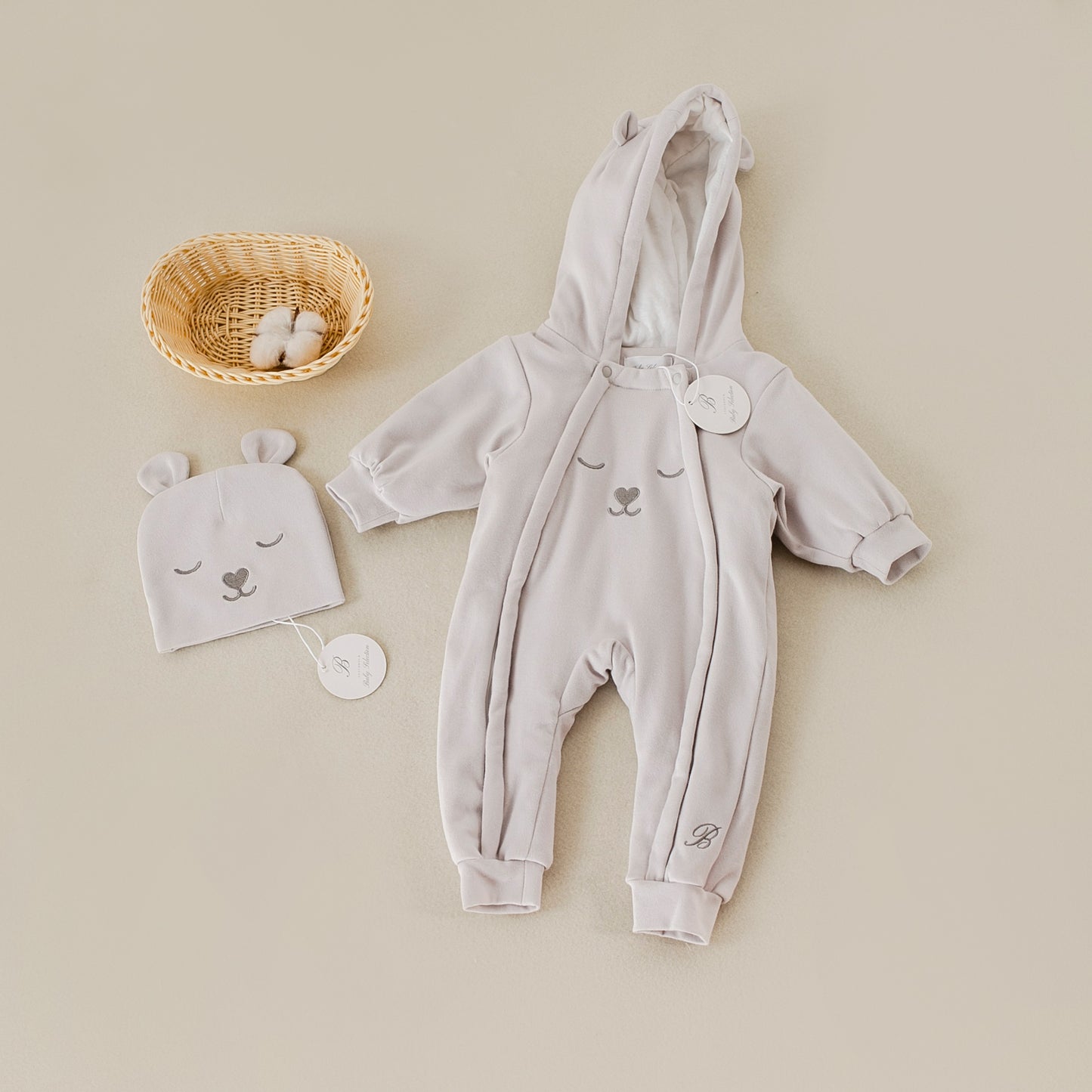 Teddy overall greige